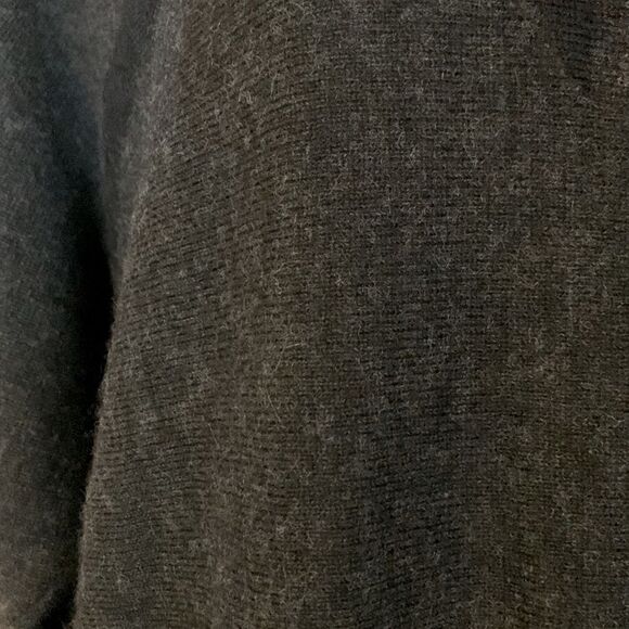 Calvin Klein Monogram Black Sweater Merino Wool Large - Picture 9 of 9